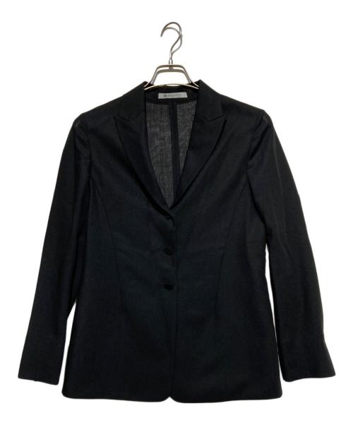 PLST（プラステ）PLST (プラステ) HARUNOBUMURATA (ハルノブ ムラタ) ウールブレンドジャケット ブラック サイズ:Sの古着・服飾アイテム