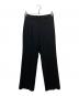 PLST（プラステ）の古着「ウールブレンドストレートパンツ」｜ブラック