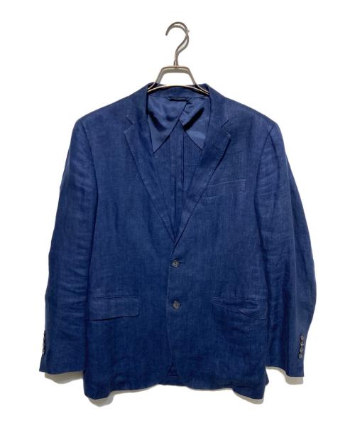 BROOKS BROTHERS（ブルックスブラザーズ）BROOKS BROTHERS (ブルックスブラザーズ) リネンテーラードジャケット インディゴ サイズ:39Sの古着・服飾アイテム