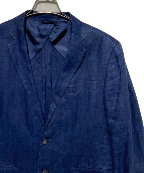 BROOKS BROTHERS（ブルックスブラザーズ）BROOKS BROTHERS (ブルックスブラザーズ) リネンテーラードジャケット インディゴ サイズ:39Sの古着・服飾アイテム