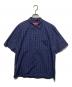 Supreme（シュプリーム）の古着「24SS Loose Fit Mini Plaid S/S Shirt」｜ネイビー
