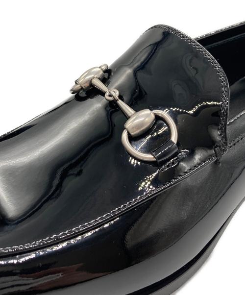 GUCCI（グッチ）GUCCI (グッチ) ホースビットローファー ブラック サイズ:7 1/2の古着・服飾アイテム