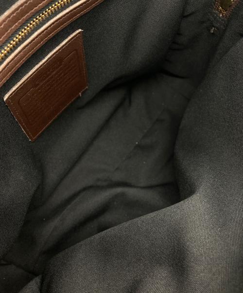 COACH（コーチ）COACH (コーチ) レザーハンドバッグ ブラウンの古着・服飾アイテム