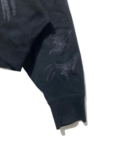 Mame Kurogouchi（マメクロゴウチ）Mame Kurogouchi (マメクロゴウチ) Motif Embroidered Sweatshirts ブラック サイズ:1の古着・服飾アイテム