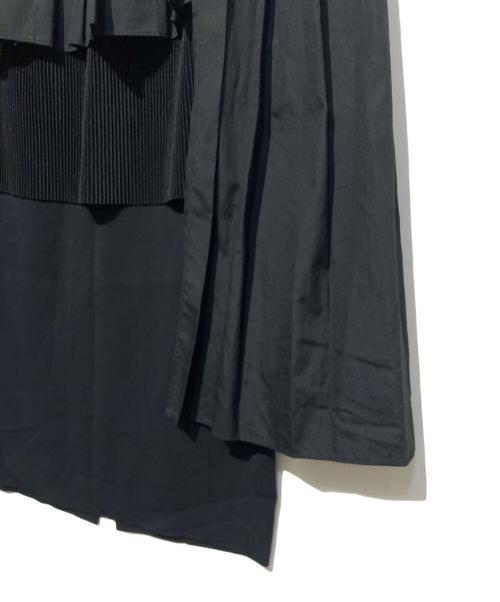 OFFWHITE（オフホワイト）OFFWHITE (オフホワイト) ドッキングスカート ブラック サイズ:Sの古着・服飾アイテム