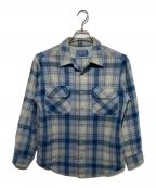 PENDLETONペンドルトン）の古着「ボードシャツ」｜グレー×ブルー