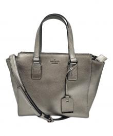 Kate Spade（ケイトスペード）の古着「CAMERON STREET ハンドバッグ」｜シルバーカラー