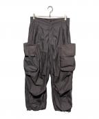 PUBLIC TOKYOパブリックトウキョウ）の古着「SHIOTAオーバーダイカーゴパンツ」｜グレー