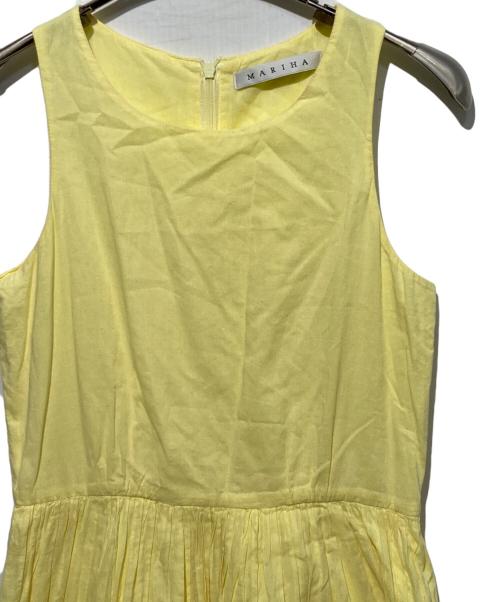 MARIHA（マリハ）MARIHA (マリハ) 夏のレディドレス イエロー サイズ:Freeの古着・服飾アイテム