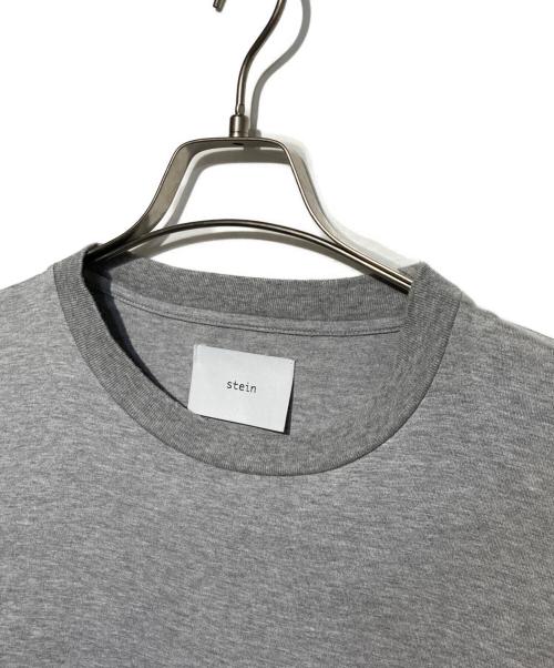 stein（シュタイン）stein (シュタイン) 切替ロングスリーブカットソー グレー サイズ:Ｍの古着・服飾アイテム