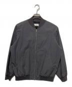 ATONエイトン）の古着「KYOTO TSURIZOME COTTON | FLIGHT JACKET」｜グレー