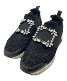 Roger Vivier（ロジェ ヴィヴィエ）の古着「ヴィヴ ラン」｜ブラック