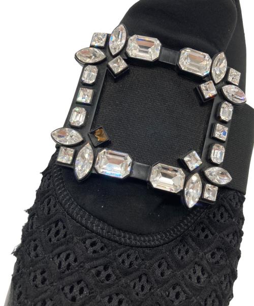 Roger Vivier（ロジェ ヴィヴィエ）Roger Vivier (ロジェ ヴィヴィエ) ヴィヴ ラン ブラック サイズ:37の古着・服飾アイテム