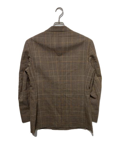 Pilgrim（ピルグリム）PILGRIM (ピルグリム) ウール ダブルブレステッド4Bジャケット FOX AIR ベージュ サイズ:46の古着・服飾アイテム