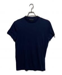 PRADA（プラダ）の古着「クルーネックTシャツ」｜ネイビー