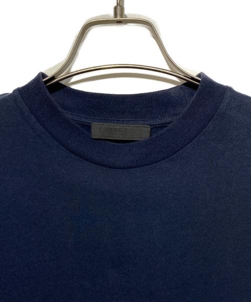 PRADA（プラダ）PRADA (プラダ) クルーネックTシャツ ネイビー サイズ:XSの古着・服飾アイテム