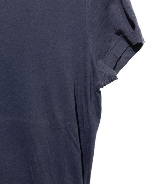 PRADA（プラダ）PRADA (プラダ) クルーネックTシャツ ネイビー サイズ:XSの古着・服飾アイテム