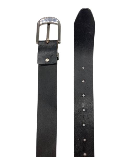 GUCCI（グッチ）GUCCI (グッチ) レザーベルト ブラックの古着・服飾アイテム