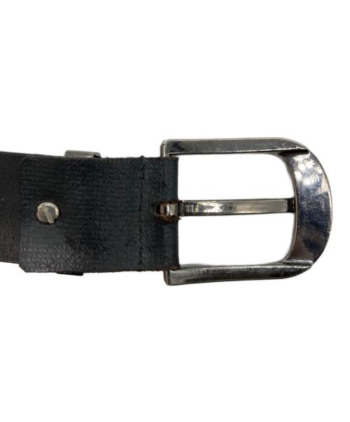 GUCCI（グッチ）GUCCI (グッチ) レザーベルト ブラックの古着・服飾アイテム