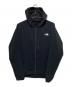 THE NORTH FACE（ザ ノース フェイス）の古着「マウンテンソフトシェルフーディ」｜ブラック