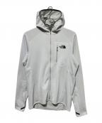 THE NORTH FACEザ ノース フェイス）の古着「エクスペディショングリッドフリースフルジップフーディ」｜グレー