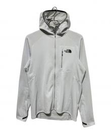 THE NORTH FACE（ザ ノース フェイス）の古着「エクスペディショングリッドフリースフルジップフーディ」｜グレー