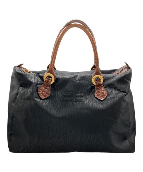 BALENCIAGA（バレンシアガ）BALENCIAGA (バレンシアガ) BBロゴハンドバッグ ブラックの古着・服飾アイテム