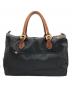 BALENCIAGA (バレンシアガ) BBロゴハンドバッグ ブラック：13000円