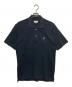 MAISON KITSUNE（メゾンキツネ）の古着「bold fox head patch comfort polo ポロシャツ」｜ブラック