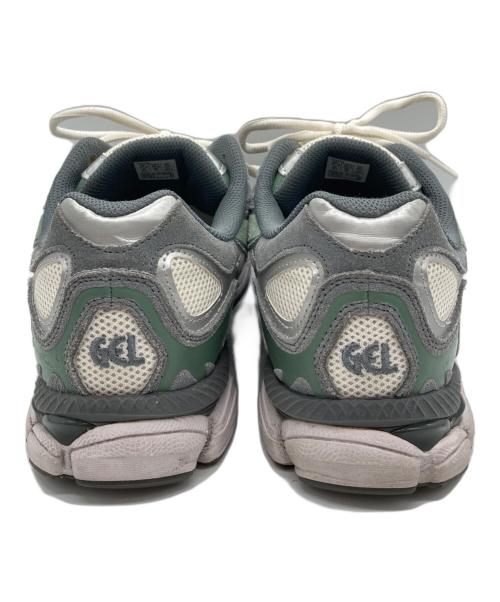 asics（アシックス）asics (アシックス) GEL-NYC ローカットスニーカー ホワイト×グレー サイズ:27.5cmの古着・服飾アイテム