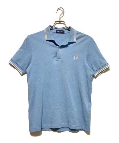 FRED PERRY（フレッドペリー）FRED PERRY (フレッドペリー) ポロシャツ ブルー サイズ:Ｓの古着・服飾アイテム