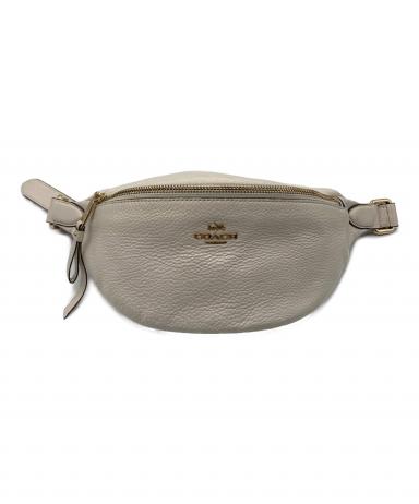 中古・古着通販】COACH (コーチ) ボディバッグ ホワイト｜ブランド