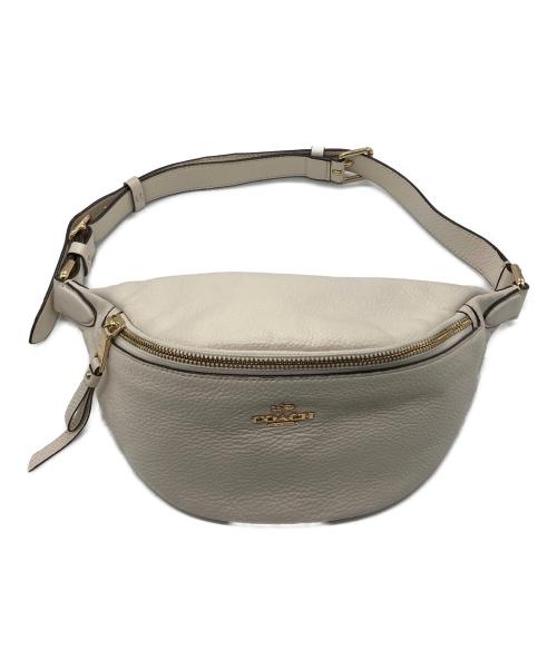 COACH（コーチ）COACH (コーチ) ボディバッグ ホワイトの古着・服飾アイテム