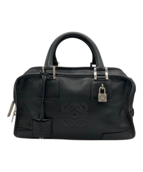 LOEWE（ロエベ）LOEWE (ロエベ) アマソナ28 ハンドバッグ ブラックの古着・服飾アイテム
