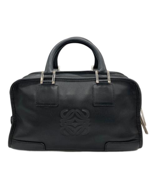 LOEWE（ロエベ）LOEWE (ロエベ) アマソナ28 ハンドバッグ ブラックの古着・服飾アイテム