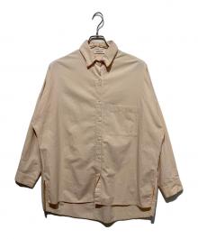 EVERYDAY I LIKE.（エヴリデイ アイ ライク）の古着「ツ ワイドシャツ」｜ベージュ