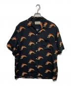 WACKO MARIA×TIM LEHIワコマリア×ティムリーハイ）の古着「虎総柄 HAWAIIAN SHIRT」｜ブラック