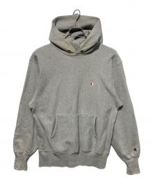 Champion REVERSE WEAVE（チャンピオン リバース ウィーブ）の古着「リバースウィーブパーカー」｜グレー