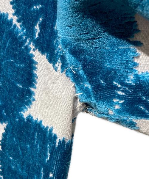 mina perhonen（ミナ ペルホネン）mina perhonen (ミナ ペルホネン) sand flower 総柄ワンピース ブルー サイズ:38の古着・服飾アイテム