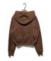 MARC JACOBS (マークジェイコブス) クロップドジップフーディー ブラウン サイズ:XS：10000円