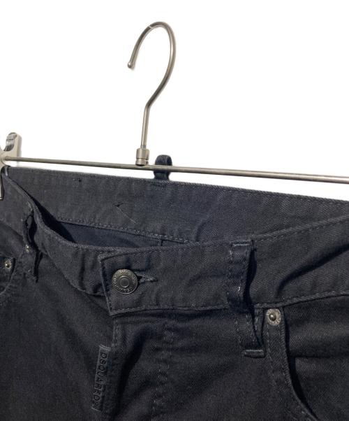 DSQUARED2（ディースクエアード）DSQUARED2 (ディースクエアード) BLACK BULL TIDY BIKER DENIM ブラック サイズ:48の古着・服飾アイテム