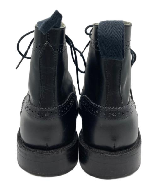 Tricker's（トリッカーズ）Tricker's (トリッカーズ) ウイングチップカントリーブーツ ブラック サイズ:5.5の古着・服飾アイテム