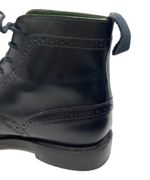 Tricker's（トリッカーズ）Tricker's (トリッカーズ) ウイングチップカントリーブーツ ブラック サイズ:5.5の古着・服飾アイテム