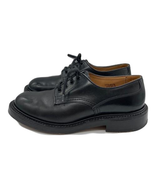 Tricker's（トリッカーズ）Tricker's (トリッカーズ) プレーントュ シューズ ブラック サイズ:5.5の古着・服飾アイテム