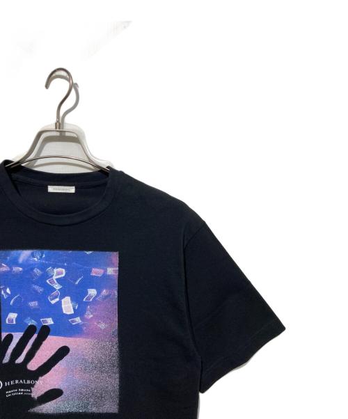 HERALBONY（ヘラルボニー）HERALBONY (ヘラルボニー) Naoto Iguchi プリントTシャツ ブラック サイズ:Mの古着・服飾アイテム