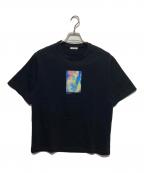 HERALBONYヘラルボニー）の古着「Naoto Iguchi プリントTシャツ」｜ブラック