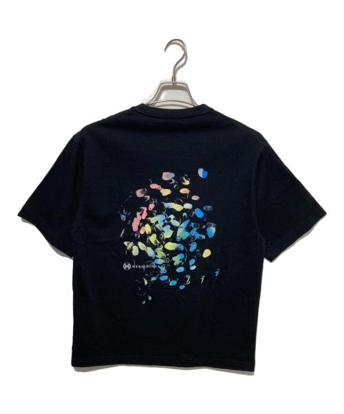 HERALBONY（ヘラルボニー）HERALBONY (ヘラルボニー) Naoto Iguchi プリントTシャツ ブラック サイズ:Mの古着・服飾アイテム