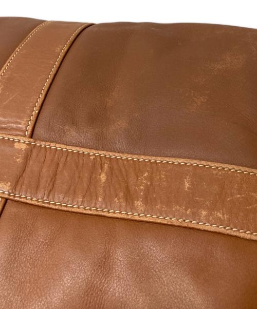 COACH（コーチ）COACH (コーチ) レザーボストンバッグ ブラウンの古着・服飾アイテム