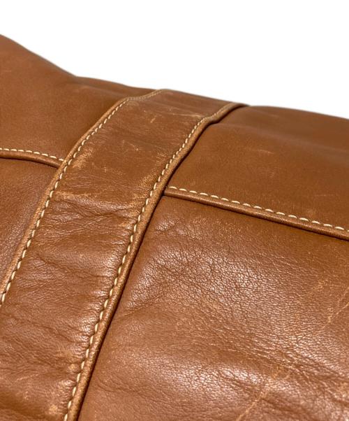 COACH（コーチ）COACH (コーチ) レザーボストンバッグ ブラウンの古着・服飾アイテム