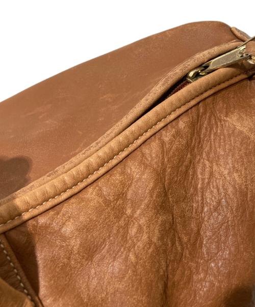 COACH（コーチ）COACH (コーチ) レザーボストンバッグ ブラウンの古着・服飾アイテム